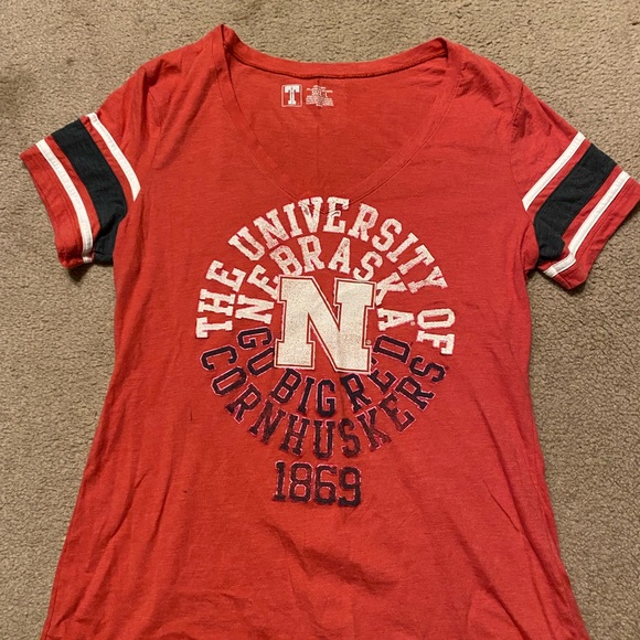 Red short sleeve UNL shirt - Picture 1 of 2
